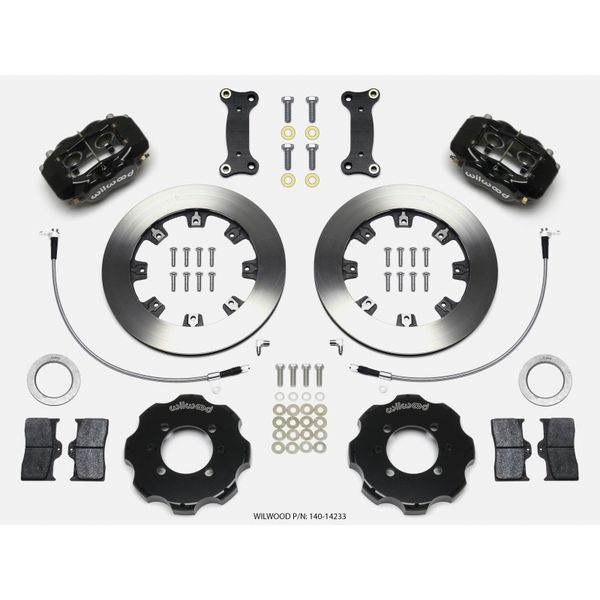 Forged Dynalite Front Hat Kit 12.19in 2016+ Mazda MX5 Miata w/ Lines