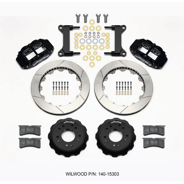 Narrow Superlite 6R Front Hat Kit 13.06 63-87 C10 w/  Pro Spindles