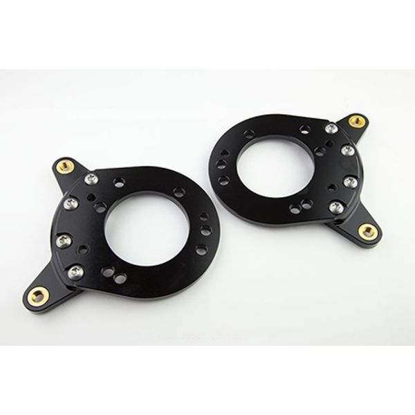 Brackets (2) Lug Mount LH/RH 65-73 Ford Mustang 11.00in Rotor