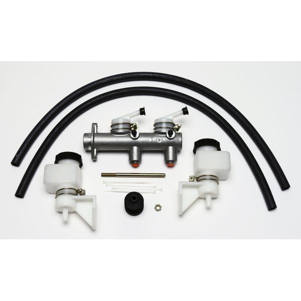 Tandem Master Cylinder - 1in Bore w/ Remote Reservoirs