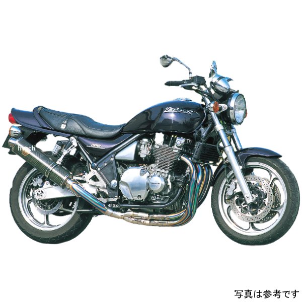 r's gear フルエキゾースト ワイバン 92年-07年 ゼファー1100 アップタイプ チタンドラッグブルー