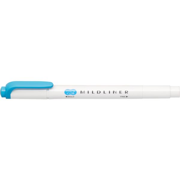 WKT7MCYA 457-1224  蛍光ペン マイルドライナー Mシアン