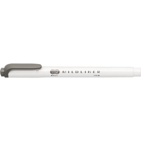 WKT7MDGR 459-5002  蛍光ペン マイルドライナー Mダークグレー