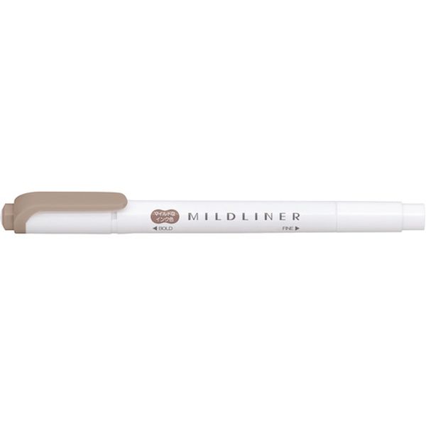 WKT7ME 459-5026  蛍光ペン マイルドライナー マイルドブラウン