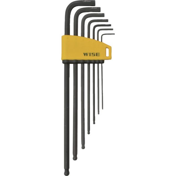 WLB330BN7S  ブラックボールポイント六角棒レンチ ロング 7本組