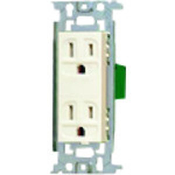 144-6740 フルカラー接地ダブルコンセント