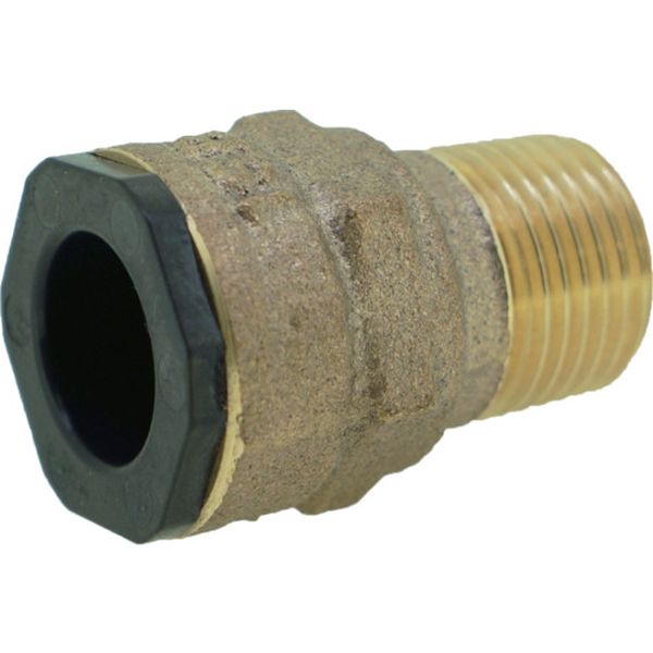 WOC15.88M 634-4165  「ガチロック」銅管ワンタッチ 15.88×R1/2 オス