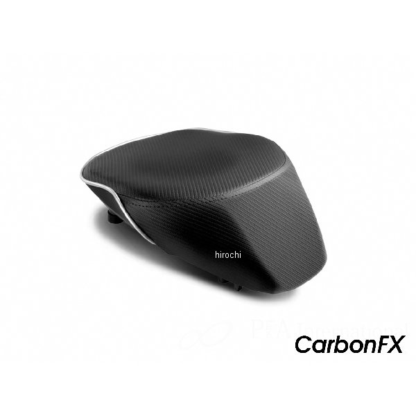 Sargent シート CarbonFX リアノミ パイピング ブラック、GSXS GXエンボスロゴ