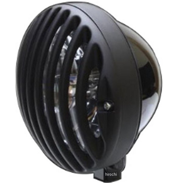 5.75インチバードゲージヘッドライト&ライトステーキット タイプA ビラーゴ250 黒/黒