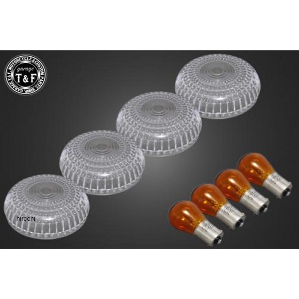 純正ウィンカー専用クリアーレンズセット(大)-B ビラーゴ250