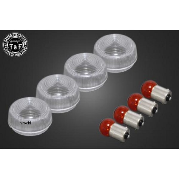 純正ウィンカー専用クリアーレンズセット(小)-A ビラーゴ250