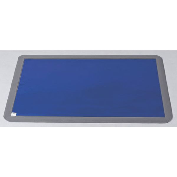 807-1565  ウツノミヤ粘着マット600×900ブルー 30枚/1シート