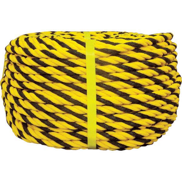 ロープ　標識ロープ巻物　１２φ×１００ｍ