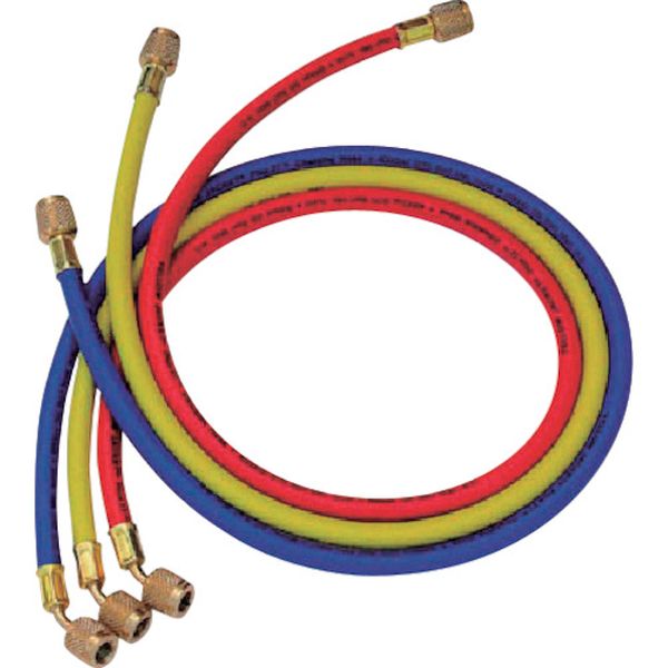 アサダ　Ｒ４０７Ｃ等用チャージングホースプラス２　１５２ｃｍ　３本パック