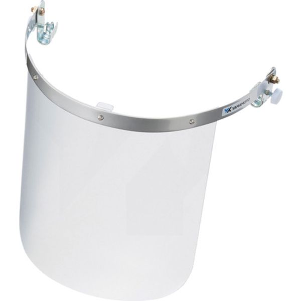 YF320A 812-1956  防災面ヘルメット取付タイプ レンズ色クリア