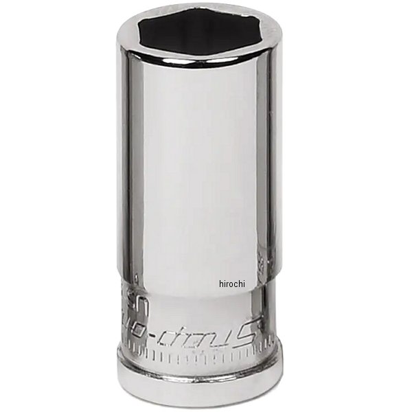 フランクドライブ 3/8インチ セミディープ ソケット 6角 14mm