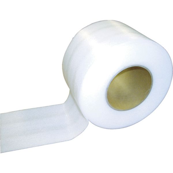 ターピーやわらか発泡テープ 100mmX8m ホワイト