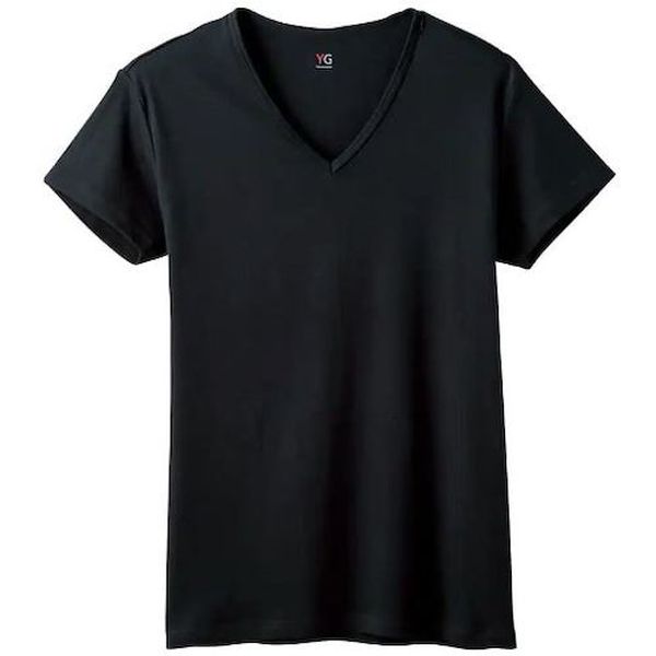 YV0015V97M 525-3524  YG半袖V首