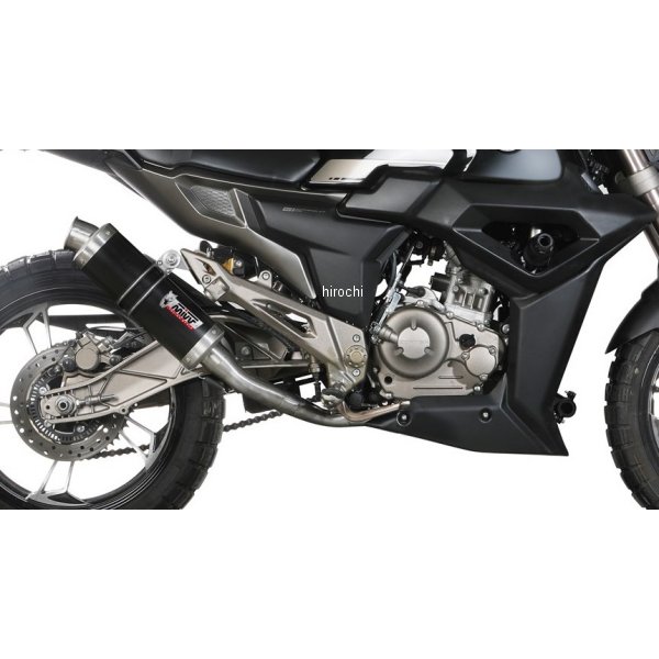 フルエキゾースト GP 触媒あり 21年-24年 ZT 125 G1 ブラックステンレス