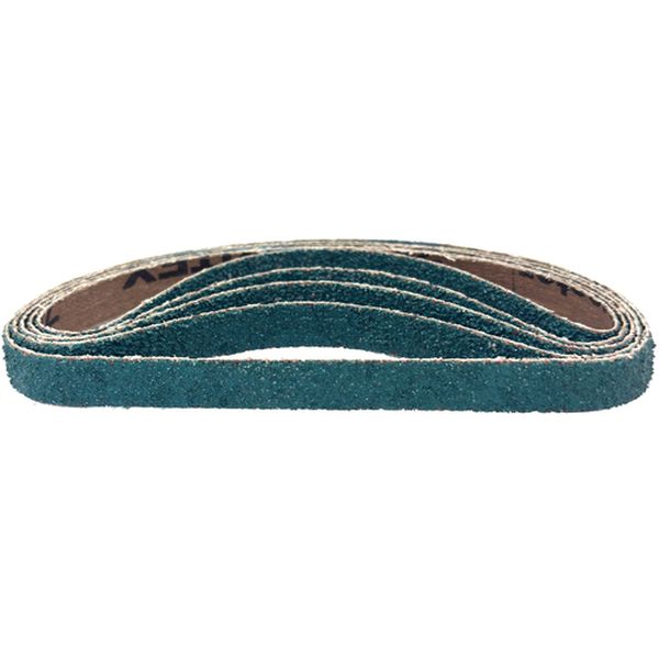 ZBAO1233036  研磨ベルト ゼットベルト 青 12×330 ＃36 10本入り