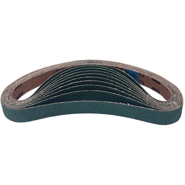 ZBAO2052060  研磨ベルト ゼットベルト 青 20×520 ＃60 10本入り