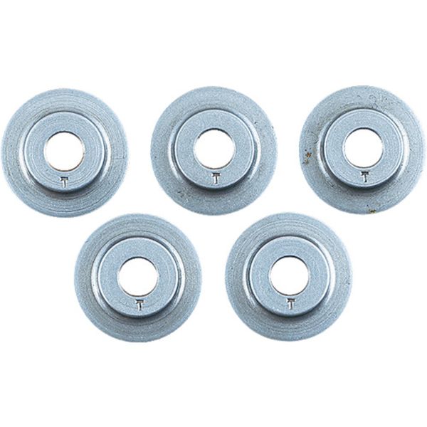 チューブカッタ替刃　銅管　樹脂管用（５枚組）