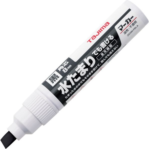 ZENMFBLA 417-0718  全天候マーカー黒＜太字・角芯＞